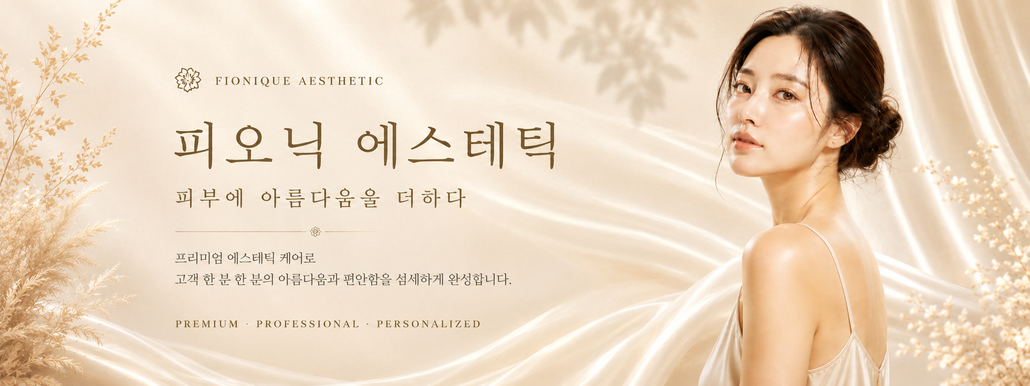 피오닉에스테틱 대표 관리 프로그램 메인 비주얼 1